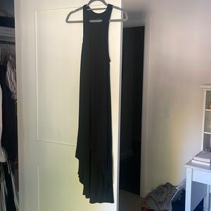 Black maxi dress